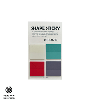 ورق ملاحظات لاصق شفاف Square