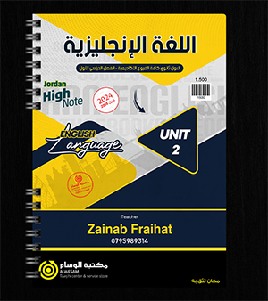 الوحدة الثانية زينب فريحات 2008