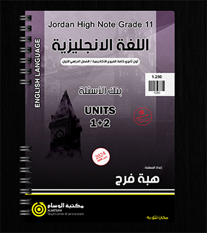بنك الاسئلة الوحدة الاولى والثانية هبة فرح 2008