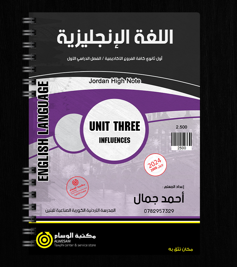 الوحدة الثالثة احمد جمال 2008