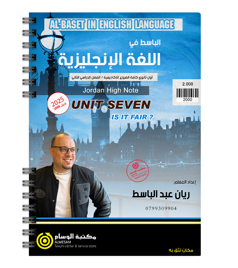 الوحدة السابعة ريان عبدالباسط 2008