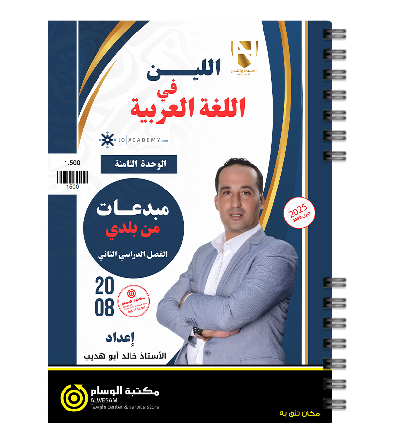 الوحدة الثامنة خالد ابو هديب 2008
