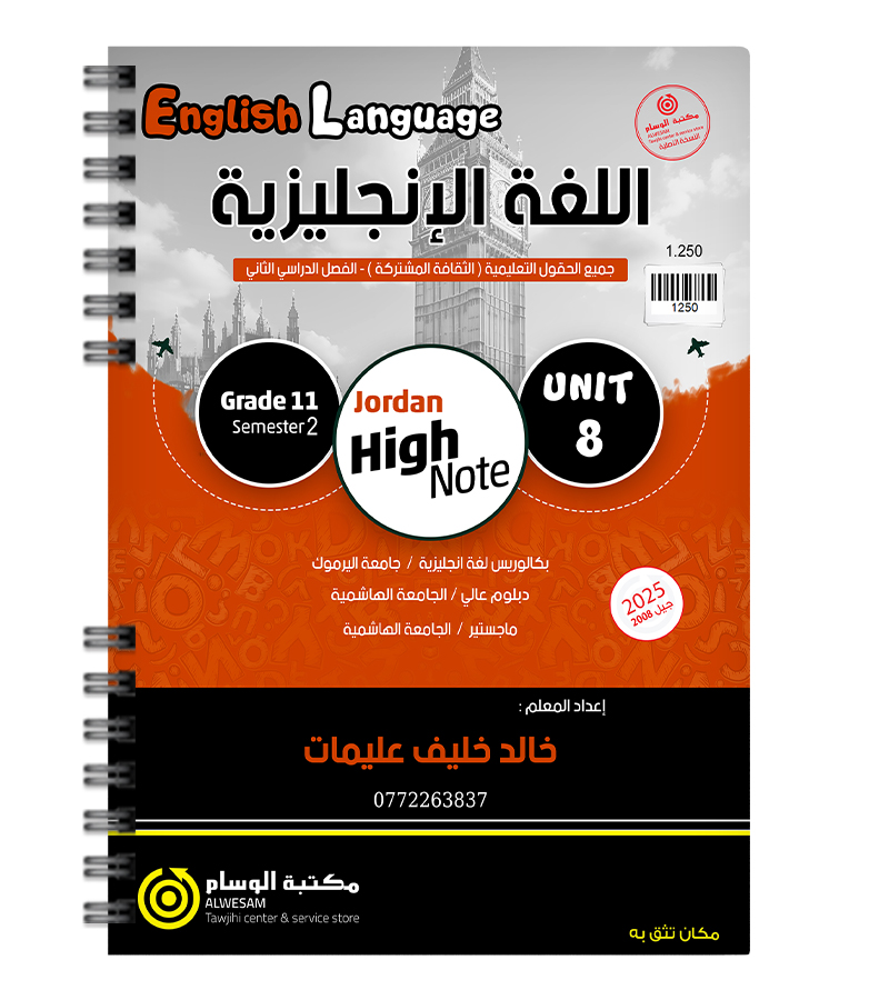 الوحدة الثامنة خالد عليمات 2008