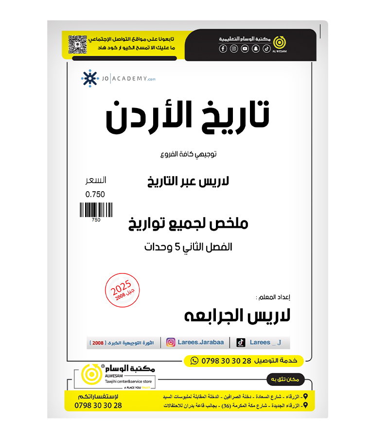 ملخص الفصل الثاني  التواريخ لاريس جرابعة 2008