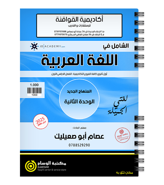 الوحدة الثانية عصام ابو صعيليك 2009