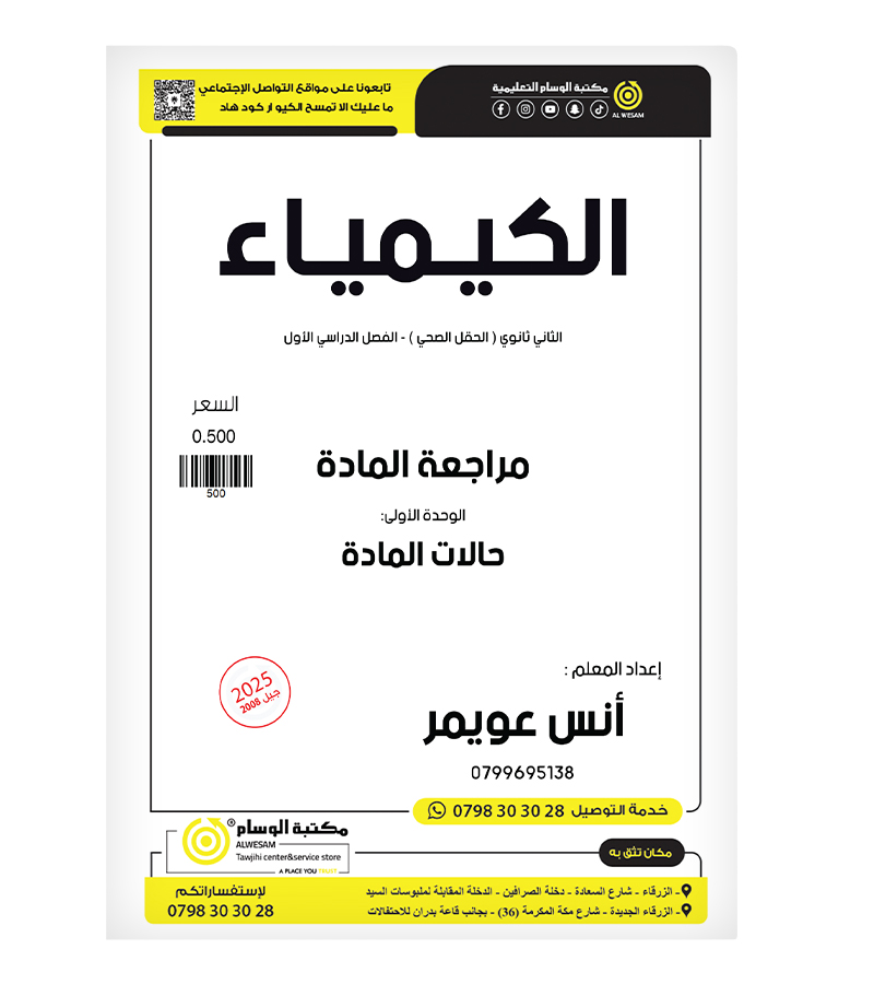 مراجعة الوحدة الاولى انس عويمر 2008
