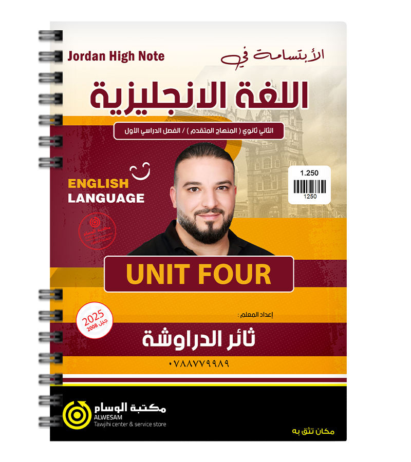 الوحدة الرابعة ثائر الدراوشة متقدم 2008