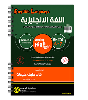 الوحدة 6+7 خالد خلف عليمات 2009