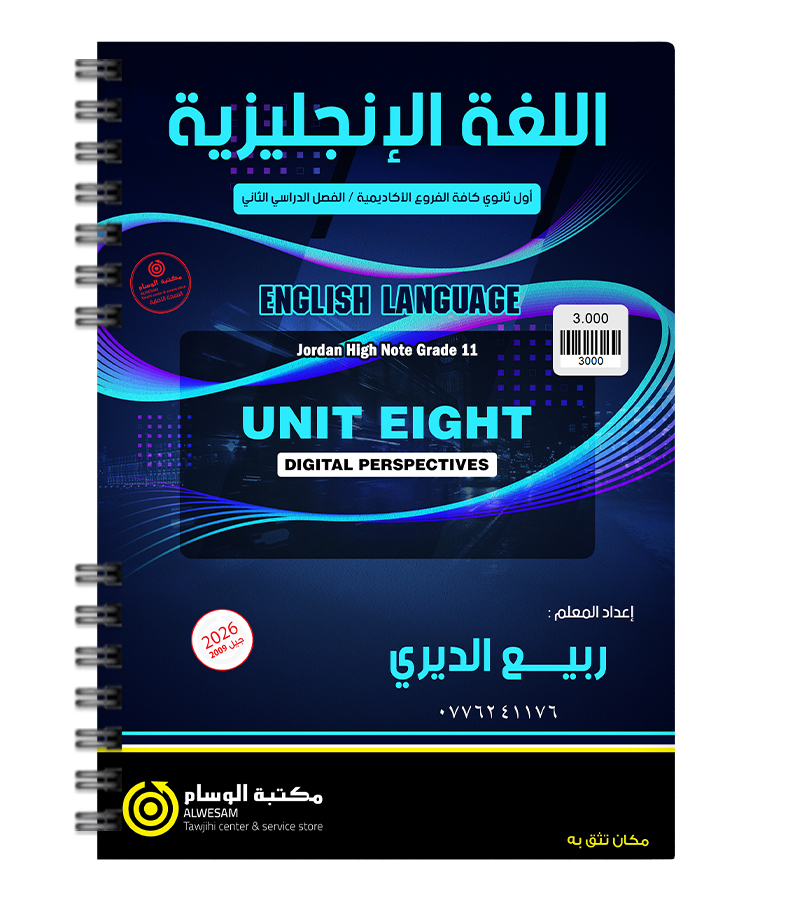 الوحدة الثامنة ربيع الديري 2009
