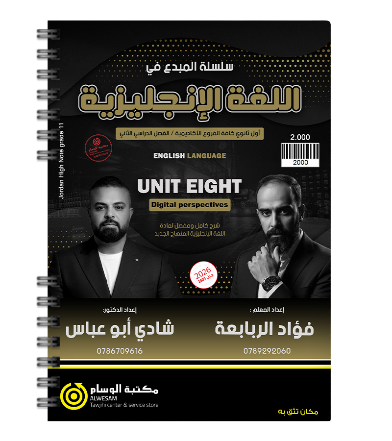 الوحدة الثامنة فؤاد الربابعة و شادي ابو عباس 2009