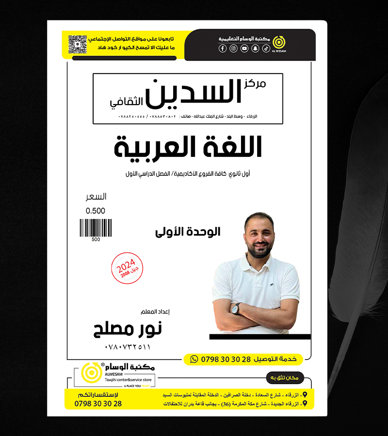 الوحدة الاولى نور مصلح  2008