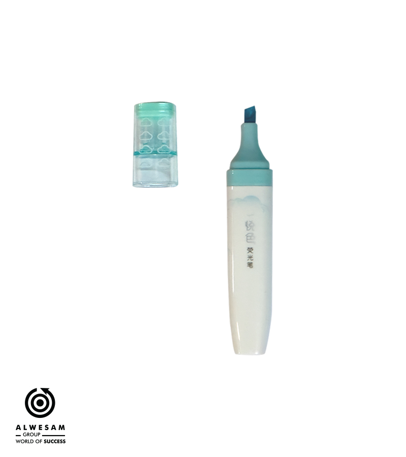 قلم تحديد  (لون ازرق فاتح)