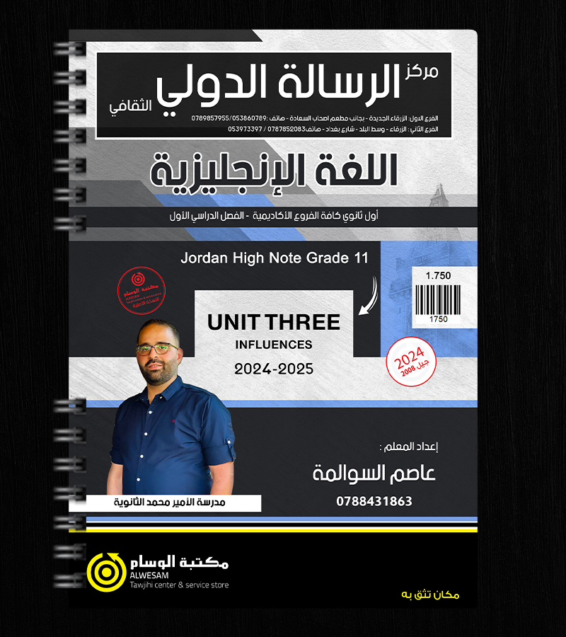 الوحدة الثالثة عاصم السوالمة 2008