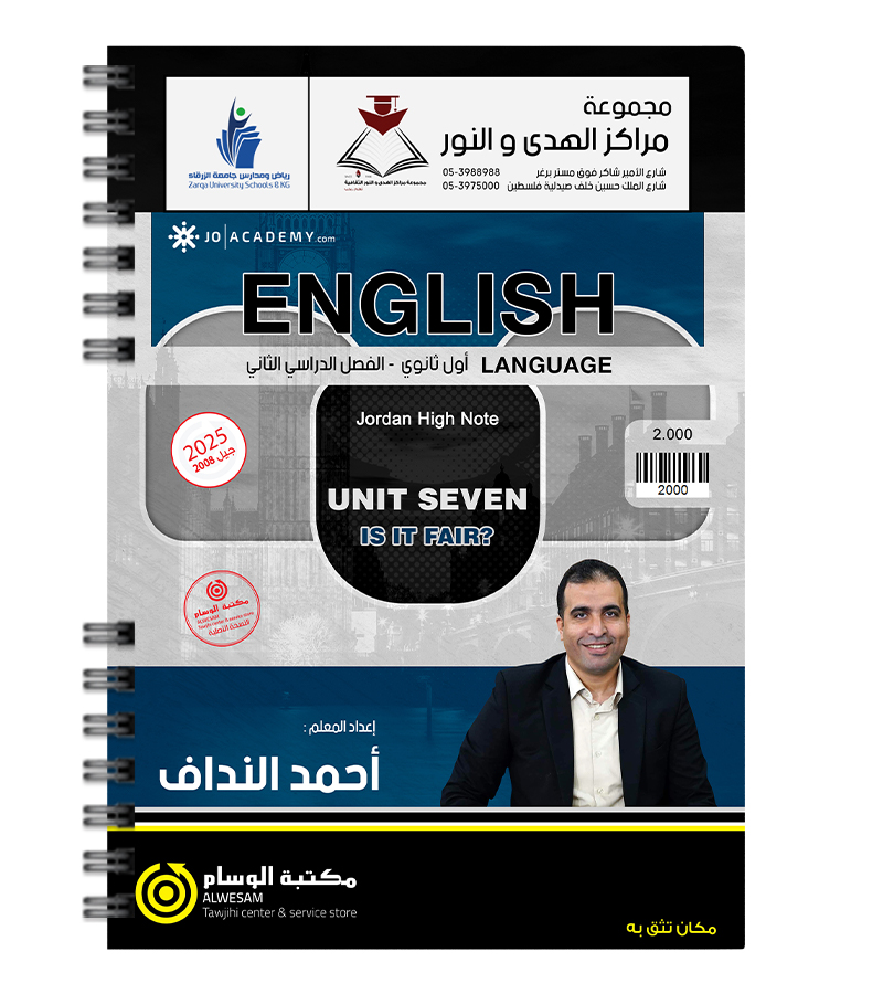 الوحدة السابعة احمد النداف 2008