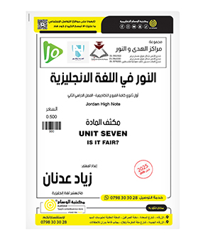 مكثف الوحدة السابعة زياد عدنان 2008