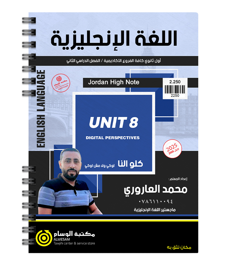 الوحدة الثامنة محمد العاروري 2008