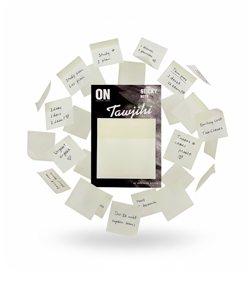 ورق ملاحظات شفاف  ON