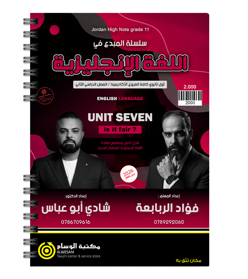 الوحدة السابعة فؤاد الربابعة و شادي ابو عباس 2009