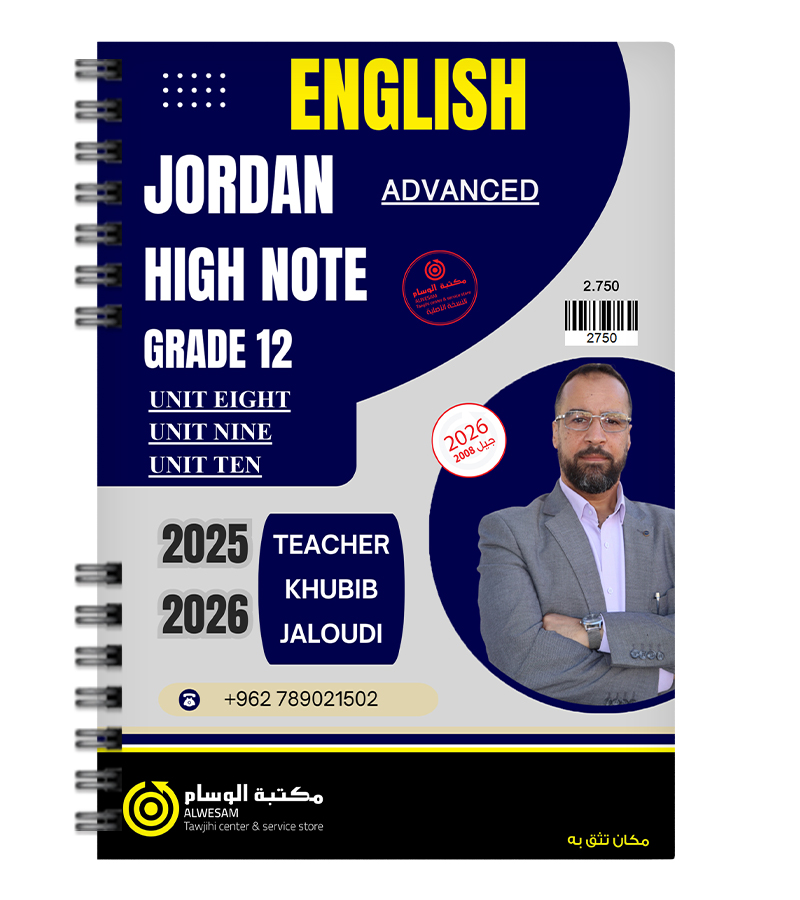 الوحدة الثامنة و التاسعة و العاشرة خبيب الجالودي متقدم 2008