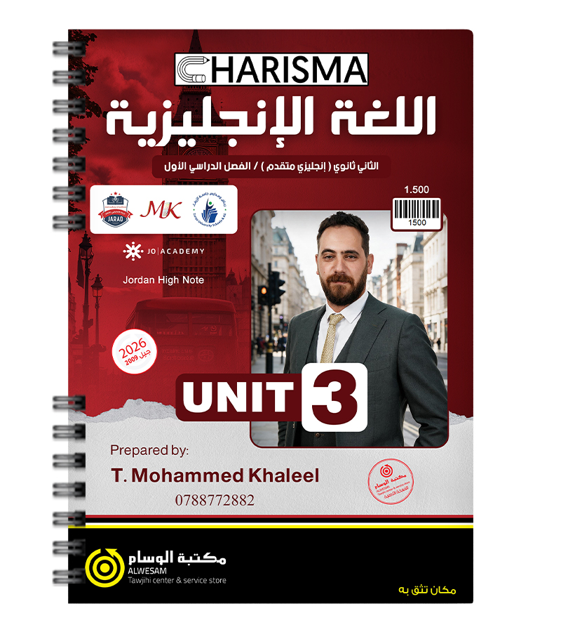 الوحدة الثالثة متقدم محمد خليل 2009