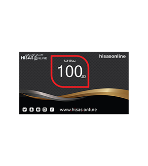 بطاقة حصص اونلاين فئة 100دينار