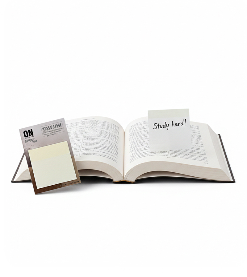 ورق ملاحظات شفاف ON
